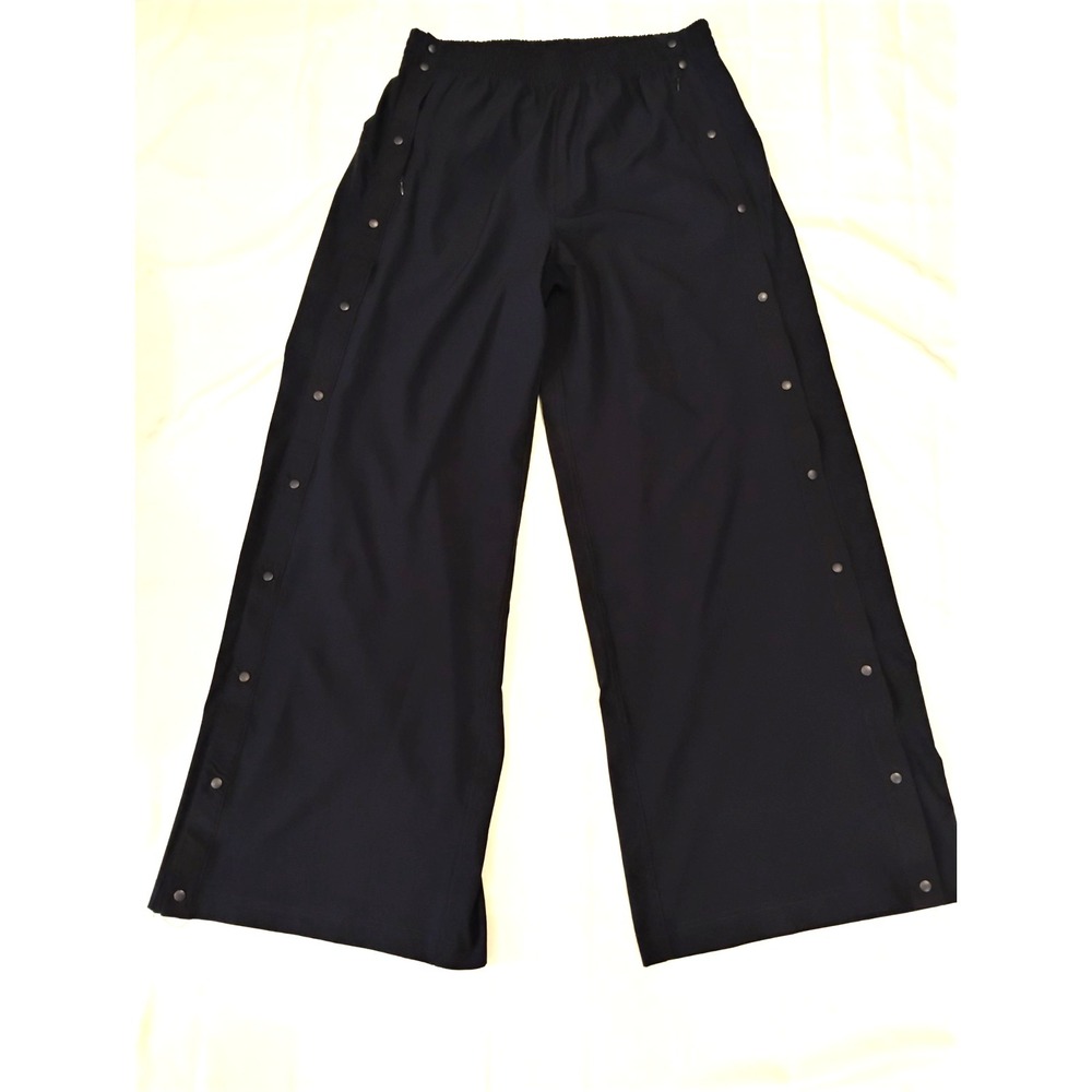 Cali 1850 Snap Tearaway Streetwear Pants Size Large Wide Leg Zip Pockets
